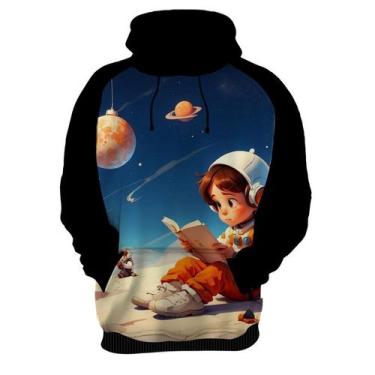 Imagem de Moletom Casaco Cri.anças Astronautas Planetas Galáxias 3 - Enjoy Shop,
