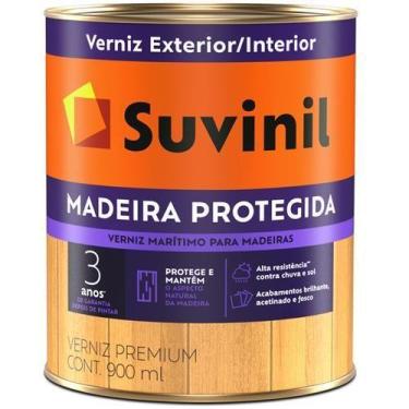 Imagem de Verniz Marítimo Brilhante 0,9L Madeira Protegida - Suvinil
