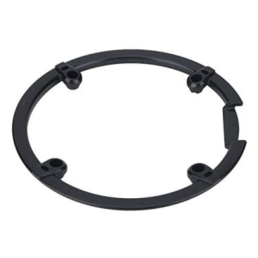 Imagem de Mountain Bike Bicicleta Corrente Roda Pedaleira Suporte Capa de Proteção Acessórios Leve Design Simples Protetor de Anel de Manivela para Shimanos M430 M590 M390 Cor Preta