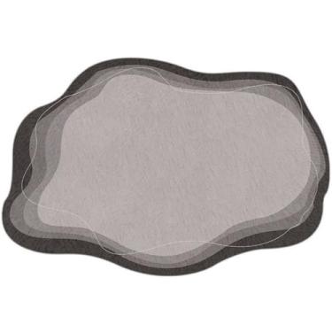 Imagem de HJZSZX Tapete de sala de estar irregular de formato anormal, almofada para sofá, mesa de centro, luz doméstica, FYR, sem fiapos, 3.100 x 160 cm (3,3 x 5,25 pés)