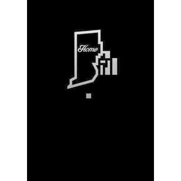 Imagem de Rhode Island Is My HOME Composition Notebook: (7x10 120-Page College-Ruled State Outline with HOME in Center)