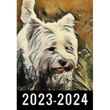 Imagem de West Highland White Terrier 2-Year 2023-2024 Pocket Planner: Monthly Calendar & Agenda Organizer, Monthly Appointment Book, Jan 2023 Dec 2024 Personal ... Gifts For West Highland White Terrier lovers