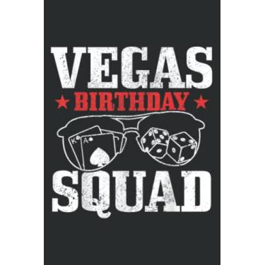 Imagem de Las Vegas Birthday Squad Csino Gambling Matching Group Meme: FLOWER JOURNAL: 6" x 9", 120 Pages, Lined Journal & Diary for Writing & Notes for Girls and Women, Memo Diary Subject Notebooks Planner.