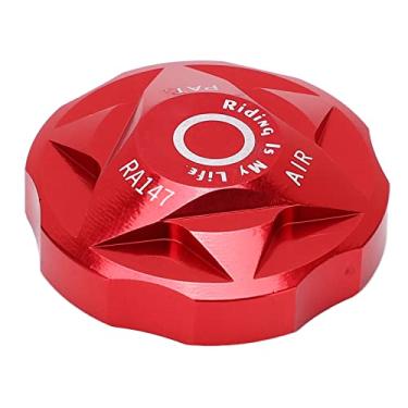 Imagem de Tampa da Câmara de Ar do Garfo Dianteiro, Tampa da Válvula de Gás de Ar do Garfo de Suspensão, Peças Protetoras de Válvula de Ombro de Gás de Ar de Alumínio Leve para Proteção de