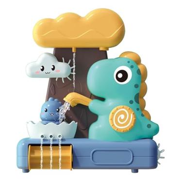 Imagem de Brinquedo de Banho Parede Bebe Dinossauro Divertido