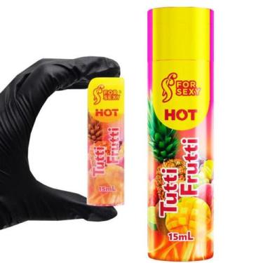 Imagem de Gel Hot De Massagem Comestível Sabor Tutti Frutti - For Sexy