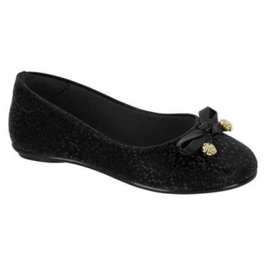 Imagem de Sapatilha Molekinha infantil preta - Moleca, Preto, 25 ao 34