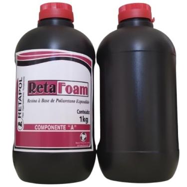 Imagem de Espuma Expansiva de PU Retapol 2kg - Resina para Isolamento Térmico, Vedação e Expansão
