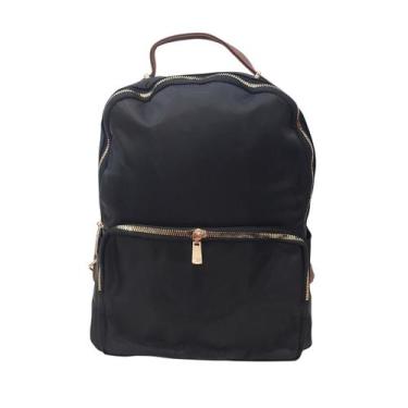 Imagem de Mochila Feminina Impermeável Para Passeio Trabalho Viagem - Jump, Pret