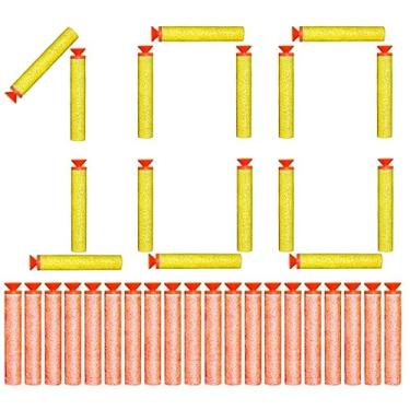 Imagem de Kit com 100 Dardos p/Lançadores Arminha de Pressão com Ventosa