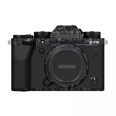 Imagem de Adesivo de capa de câmera antirriscos para Fujifilm X-T5 Protetor corporal de câmera digital mirrorless decalques de filme de vinil para Fuji XT5 (Circuit Titanium)