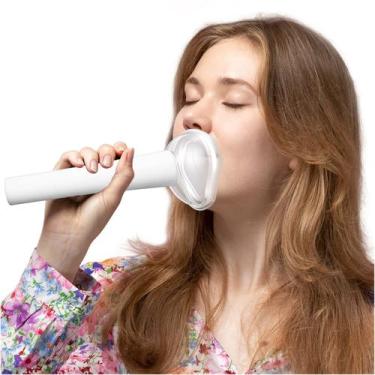 Imagem de Máscara de Voz de Silicone TroyStudio - Amortecedora Vocal de Alta Qua
