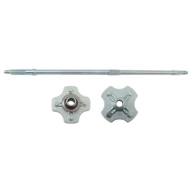 Imagem de SEBLAFF Cubo da roda do eixo traseiro com porcas 42311-HN2-020 42311-HN2-010 42620-HN0-670 42620-HM7-000 Substituição para TRX500FE TRX500FM 500 ES S 2005-2011