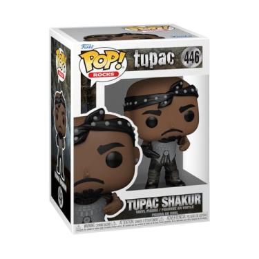 Imagem de Funko Pop! Rocks: Tupac - Califórnia Love - Figura de vinil colecionável - ideia de presente - Mercadoria oficial - Brinquedos para crianças e adultos - Music Fans - boneco para colecionadores e