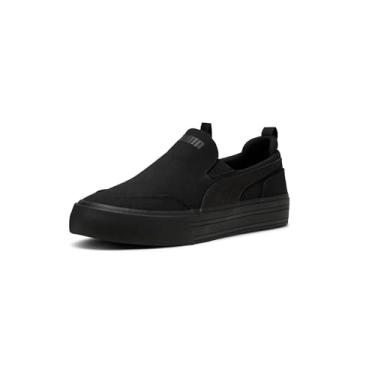 Imagem de PUMA Tênis masculino Court Classic Vulc, branco, 43, Preto/preto, 43