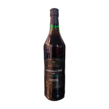 Imagem de Vinho Tinto Italiano Licoroso Doce Marsala Fine Doc Secco - Martinez S