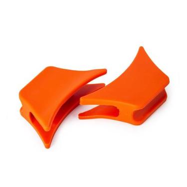 Imagem de Alcas removiveis m de silicone laranja - lc1803/06 - Le Cook