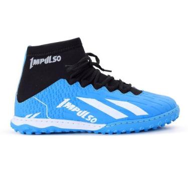 Imagem de Chuteira Society Campo Costurada Grama Sintética Profissional - Impuls
