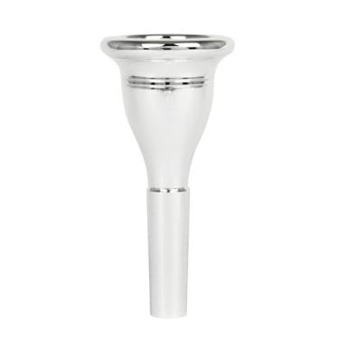 Imagem de Bocalista de Tuba Construção Sólida Construção de Prata Tuba Bocal de Tuba 7 Trompete para Iniciantes Estudantes Eólicos Acessórios para Instrumentos Musicais (Prata)