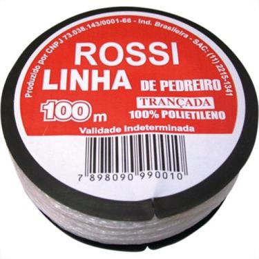 Imagem de Linha Pedreiro Rossi Trançada C/100Mt - Kit C/12 Unidades - UNIFIO