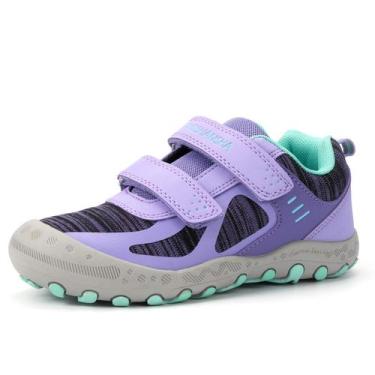 Imagem de Sapatos de caminhada Mishansha Purple para crianças tamanho 9.5