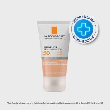 Imagem de Protetor solar la roche posay anthelios ae pigmentation pele clara fps 50 40G