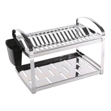 Imagem de Escorredor 16 Pratos Escorredor de Talheres Brinox