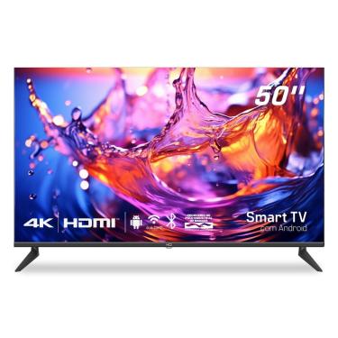 Imagem de Smart TV 50 hq 4K com Conversor Digital 3 hdmi 2 USB wi-fi Android 11 Design Slim e Tela Frameless UDE50HR315LN