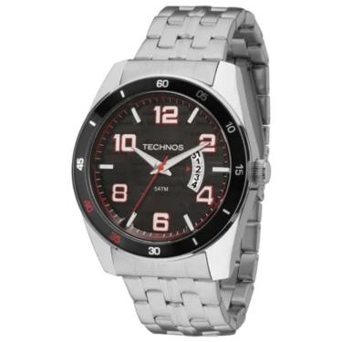 Imagem de Relógio Technos Masculino Sport Racer Prateado 2115KSS/1P