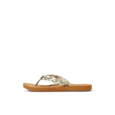 Imagem de Roxy Sandália feminina Feel Breezie, Champanhe, 37