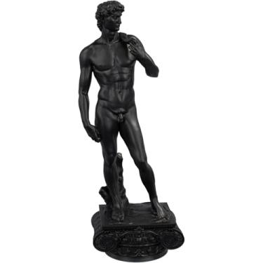 Imagem de Estátua Escultura Davi Michelangelo David Imagem (Cor Aurum Noctis)