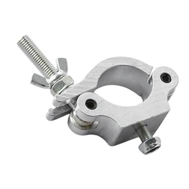 Imagem de Colaxi Lâmpadas de palco CLIP CLAMP GLAMP Couplador Grampo para Luzes DJ Lighting Projector, Largura Da Prata 3cm
