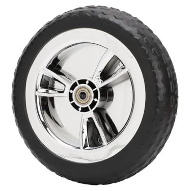 Imagem de Roda do Carrinho de Compras, Roda de Carrinho de Cesto de Compra de 21 Cm de Plástico, Abate a Absorção de Carrinho de Mercearia Substituível e Silencioso para Supermercado