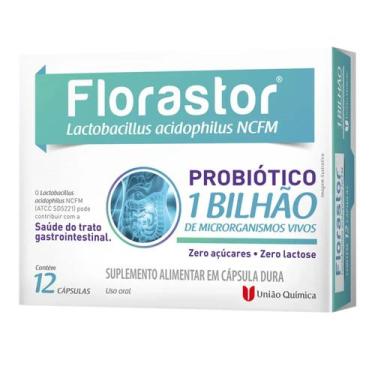 Imagem de Suplemento Florastor Probiótico 12 Cápsulas - União Química - Uniao Qu