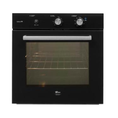 Imagem de Forno a gás de embutir fischer infinity 78l com grill preto, Preto, 22
