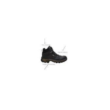 Imagem de Bota Adventure Preta Coturno Boots Masculino - WEST LINE, 39, Preto