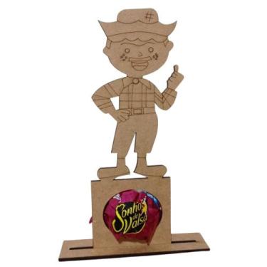 Imagem de Kit 20 Porta Bom Bom Festa Junina Caipira Lembrancinha - loolo, menino