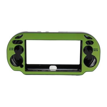 Imagem de Capa metálica de alumínio colorido para console PS Vita 1000, para PS Vita Shell com componente chave acessível, jateada (verde)
