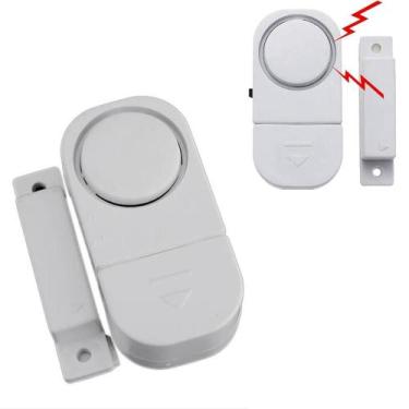 Imagem de Kit 3 Aviso Sonoro Para Porta Aberta Com Bateria Sem Fio  - Home Goods