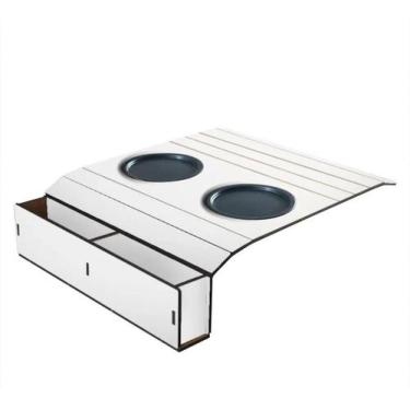Imagem de Suporte Porta Copos Com Porta Controle Braço Sofá Casa - spezialle, Br