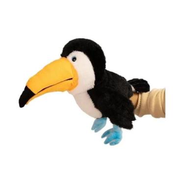 Imagem de Fantoche de Mão de Tucano em Pelúcia - 6 Estilos para Brincar e Aprese