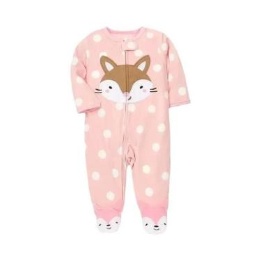 Imagem de Macacão de Lã para Bebê Recém-Nascido (0-12 Meses) - Pijamas de Invern