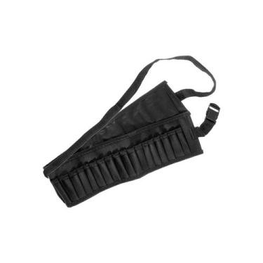 Imagem de Cartucheira de cintura calibre 36mm - BellaPesca, Preto