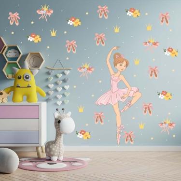 Imagem de Adesivo de Parede Bailarina Balé Ballet Bailarina 1