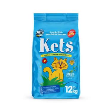 Imagem de Areia Higiênica Kets para Gatos 12 kg - ALFA PET