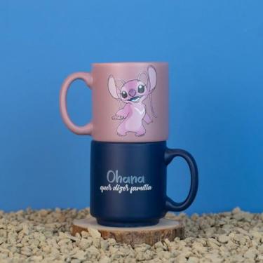 Imagem de Kit Canecas Mini Tina 100ml Stitch - Ohana