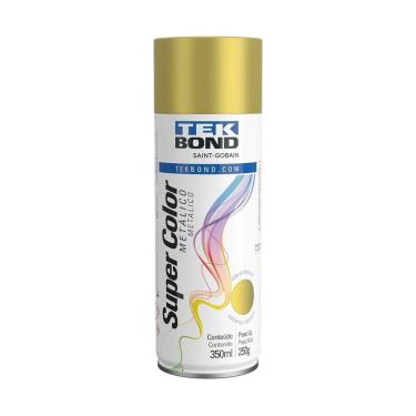 Imagem de Tinta Spray Dourado 350ml Tek Bond