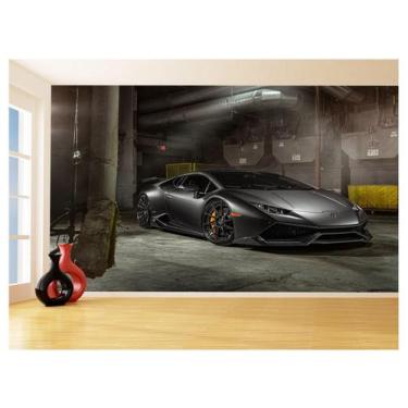 Imagem de Papel De Parede Carro Lamborghini V10 Huracan 3,5M Car212 - Você Decor