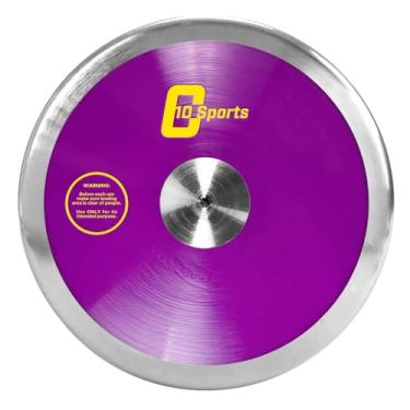 Imagem de AKABIKE Disco de arremesso - Disco oficial de atletismo de alta rotação, baixa rotação para lançadores de ensino médio e faculdade - Disco de treino e competição ao ar livre (1,0 kg / 1,6 kg / 2,0 kg)
