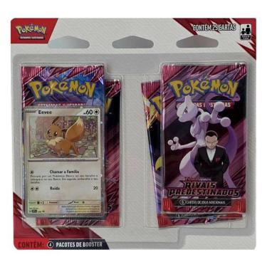 Imagem de Jgs Brinq Carton - Pokemon Ev10 - Blister Quadruplo - Rivais Predestinados - Certificado Fsc